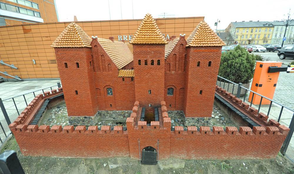 Mockup of Bydgoszcz castle