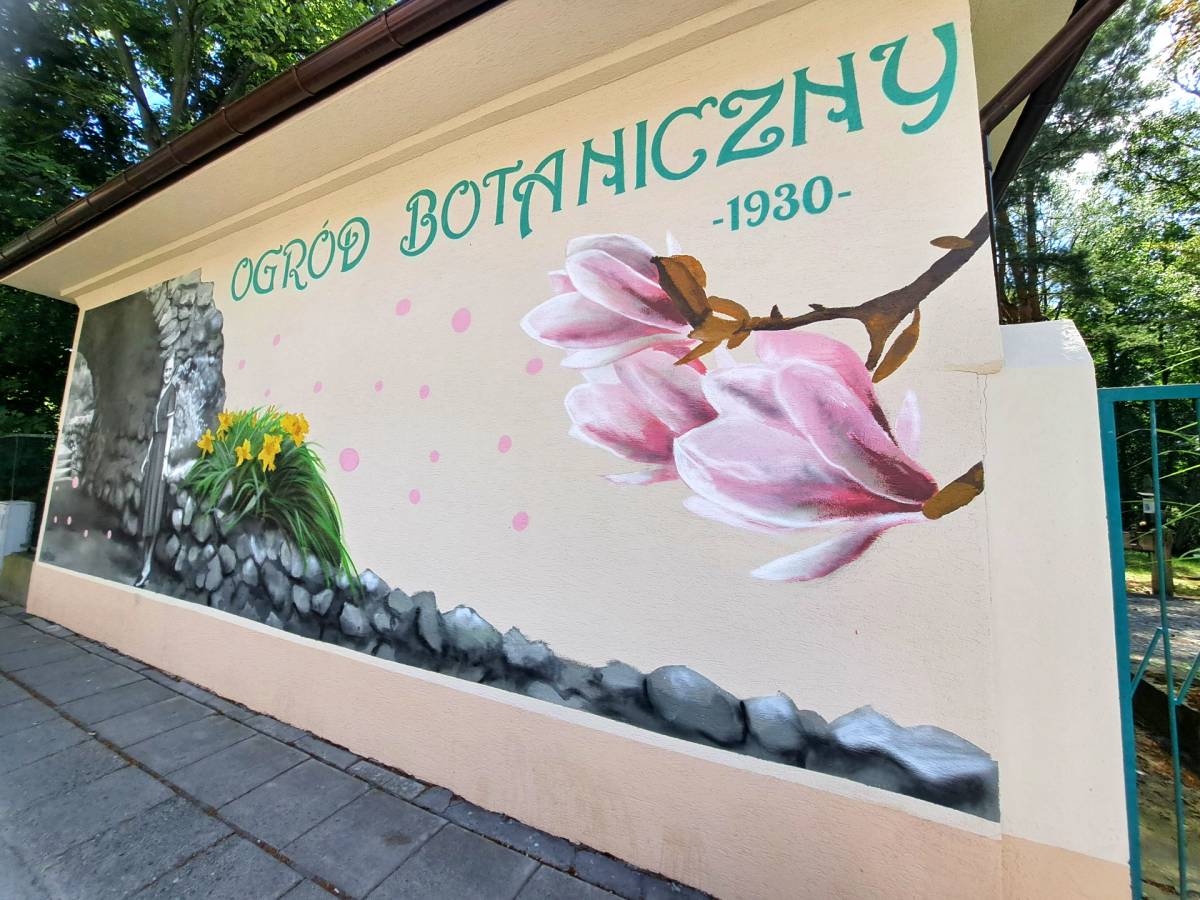Mural Ogród Botaniczny