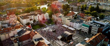 Widok na Stare Miasto w Bydgoszczy
