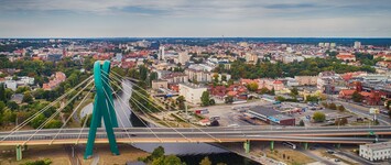 Most Uniwersytcki, kajaki, trasa