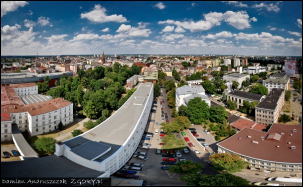 Bydgoszcz z lotu ptaka fot.Damian Andruszczak