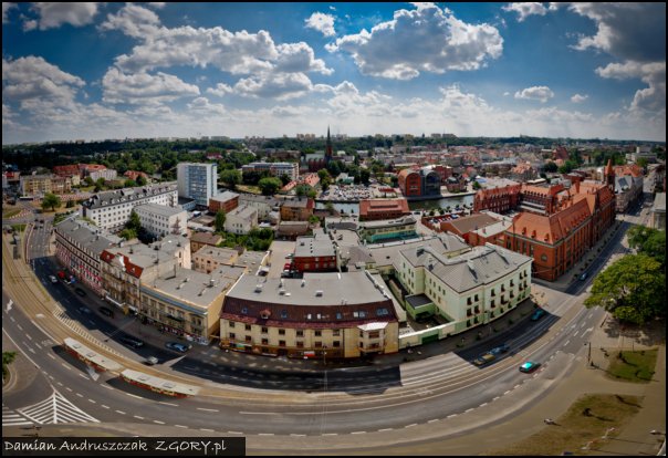 Bydgoszcz z lotu ptaka fot.Damian Andruszczak